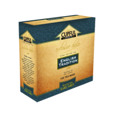 Чай Cupful (КАПФУЛ) "Einglish tradition. Earl Grey" 100 пак.