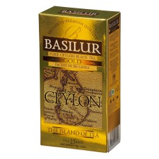 Чай Basilur (Базилюр) «Чайный остров Цейлон» Золотой/ Gold OP1