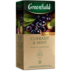 Чай гринфилд Currant & Mint 25 пак.