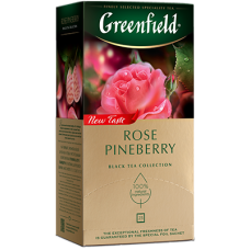 Чай гринфилд "ROSE PINEBERRY" 25 пак.
