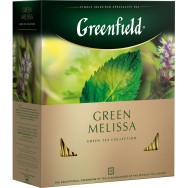 Чай Гринфилд "GREEN MELISSA" 100 пак